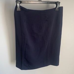 Style Moda Italiana Navy Pencil Skirt